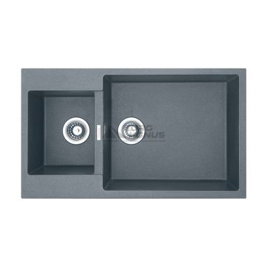FABIANO Кухонная мойка Quadro 86x50x15 Titanium (8221.301.0024)